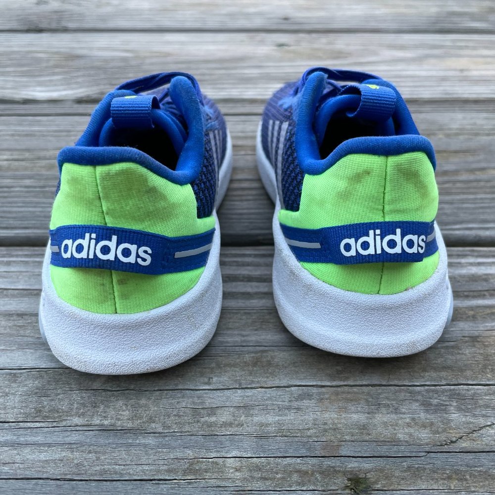 Adidas Kids Sneaker Blue Shoes size 8k - Picture 6 of 11